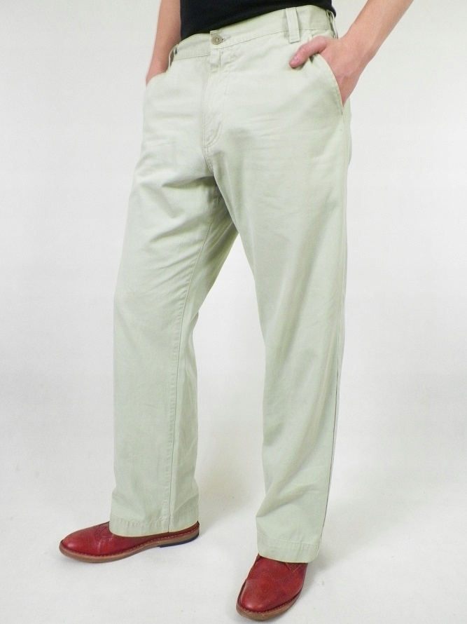 TIMBERLAND modne casualowe bawełniane spodnie L/XL