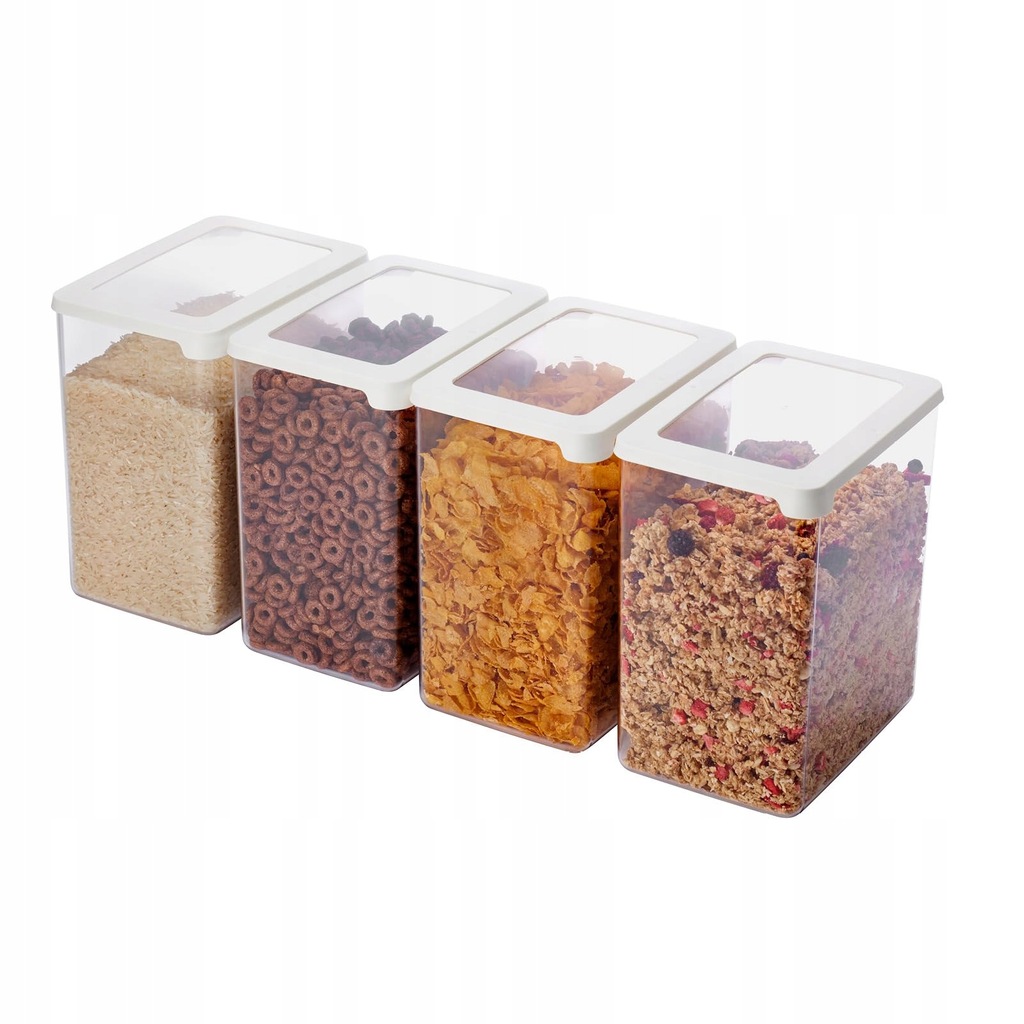 Przezroczyste Pojemniki Na Suchą Żywność
