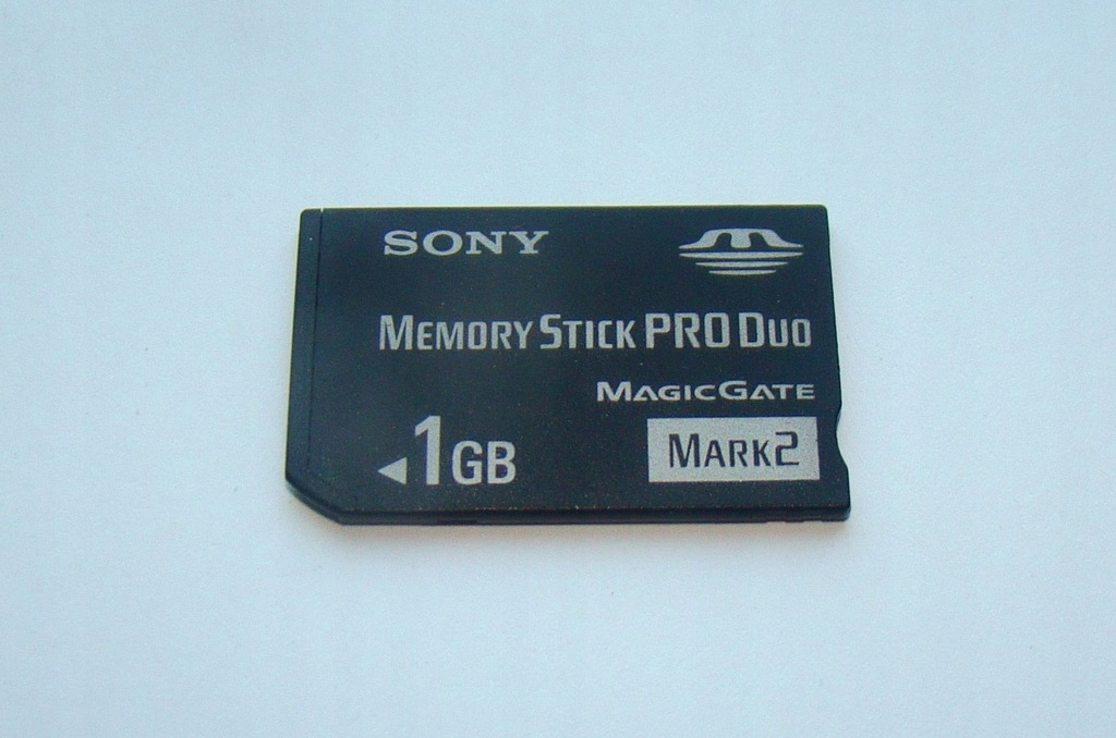 Karta pamięci SONY MEMORY STICK PRO DUO MARK2 1 GB 11542178198