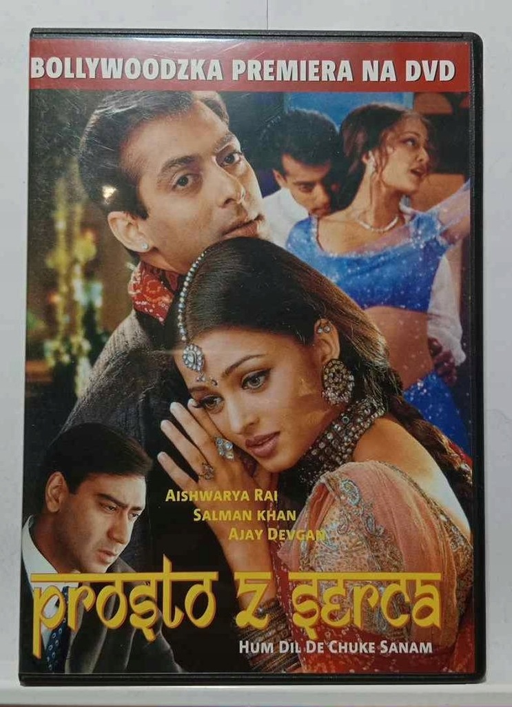 [DVD] Sanjay Leela Bhansali - Prosto z Serca [NM]
