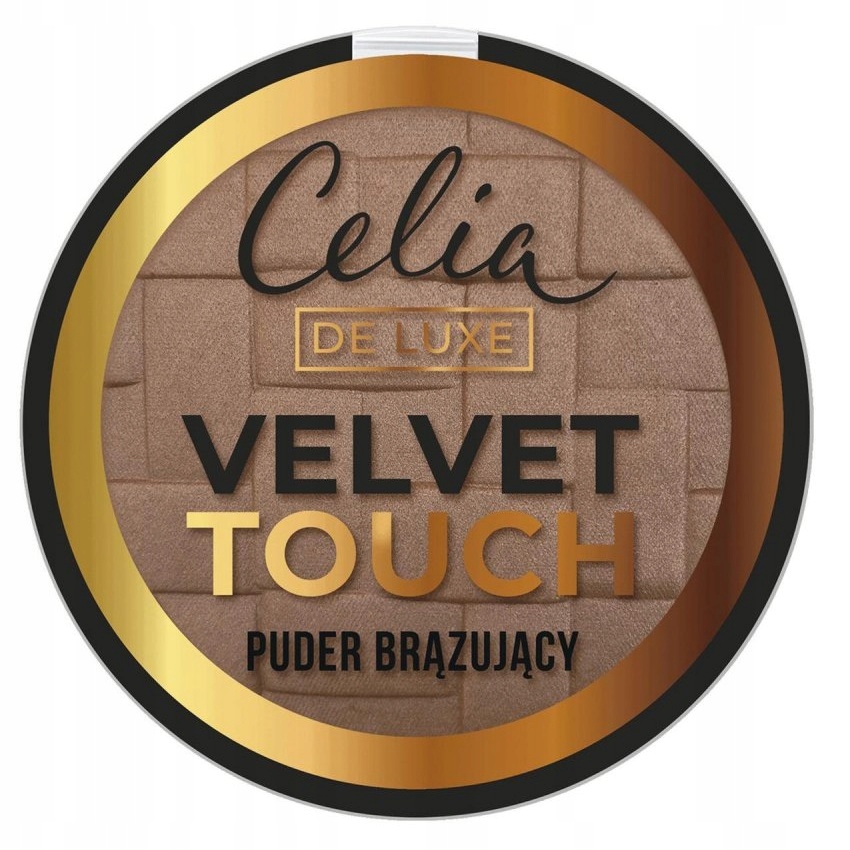 Celia De Luxe Velvet Touch puder brązujący 10 P1