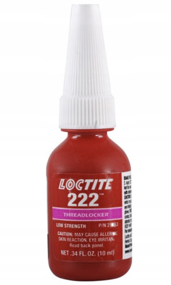 LOCTITE 222 Klej do zabezpieczenia gwintów 10ml