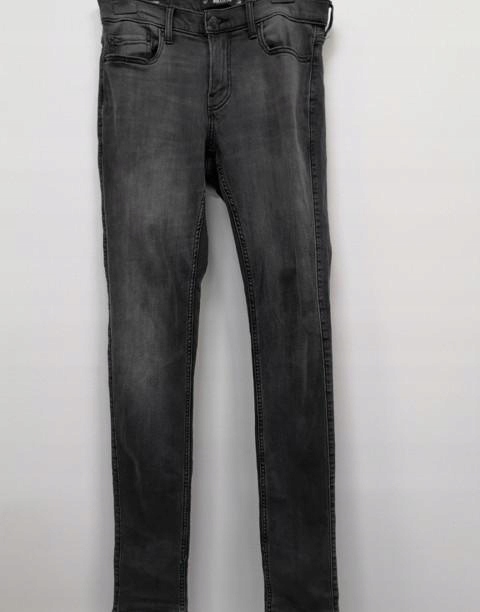 A8F210*HOLLISTER JEANSY MĘSKIE SZARE 30/32 G00