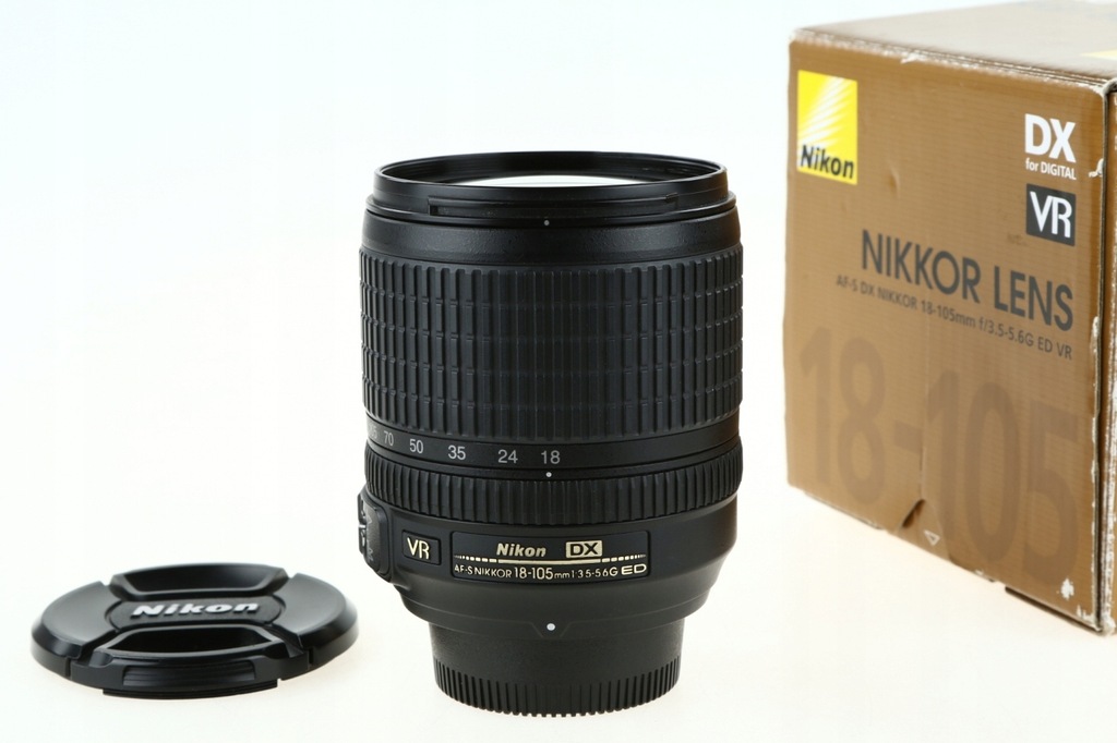 Nikkor 18-105mm f/3.5-5.6 G ED AF-S VR DX Nikon - 12911671125 ...