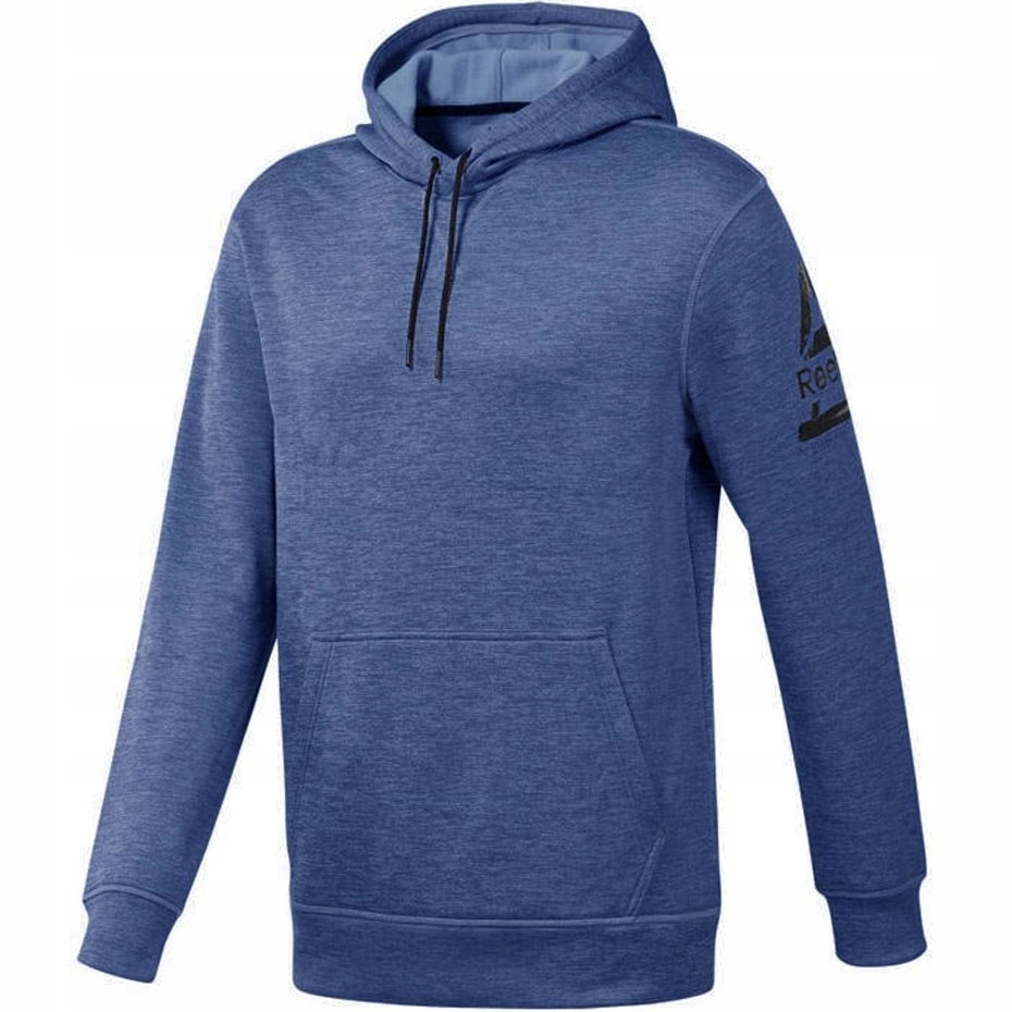 Bluza męska Reebok Workout ThermoWarm Hoodie niebi