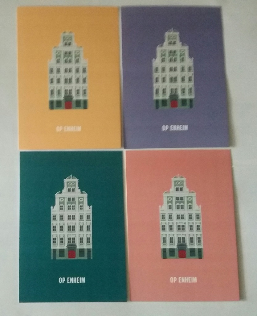 4 pocztówki (zestaw)