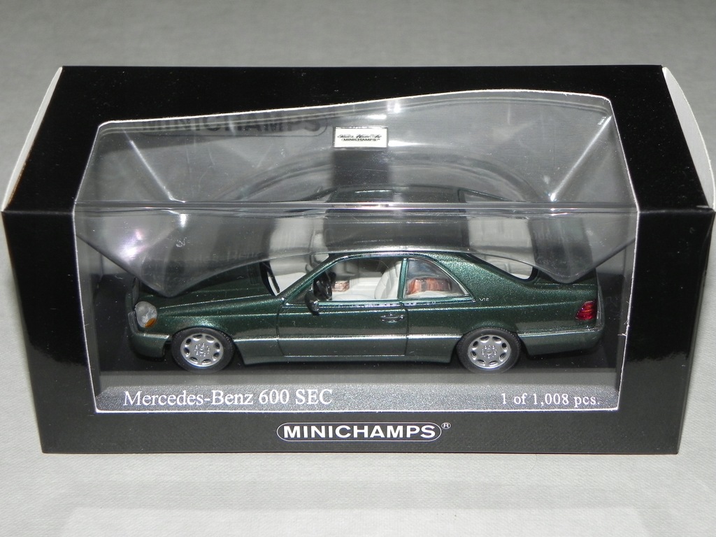 MINICHAMPS 1:43 - Mercedes 600 SEC C140