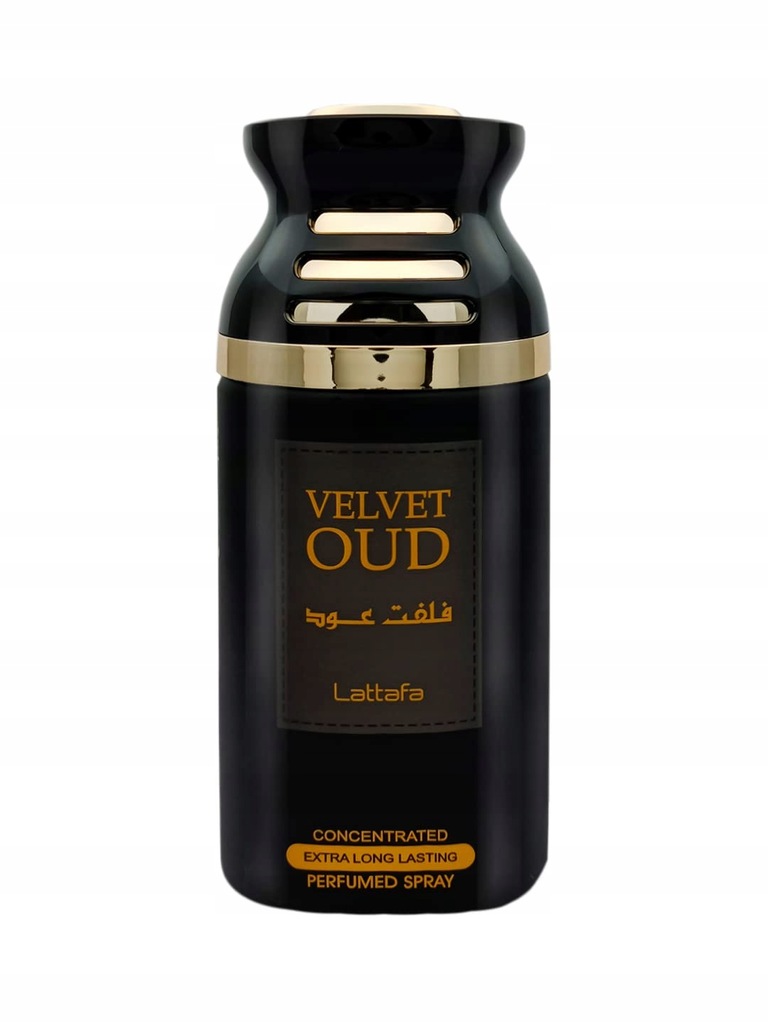 Lattafa Velvet Oud dezodorant, 250 ml