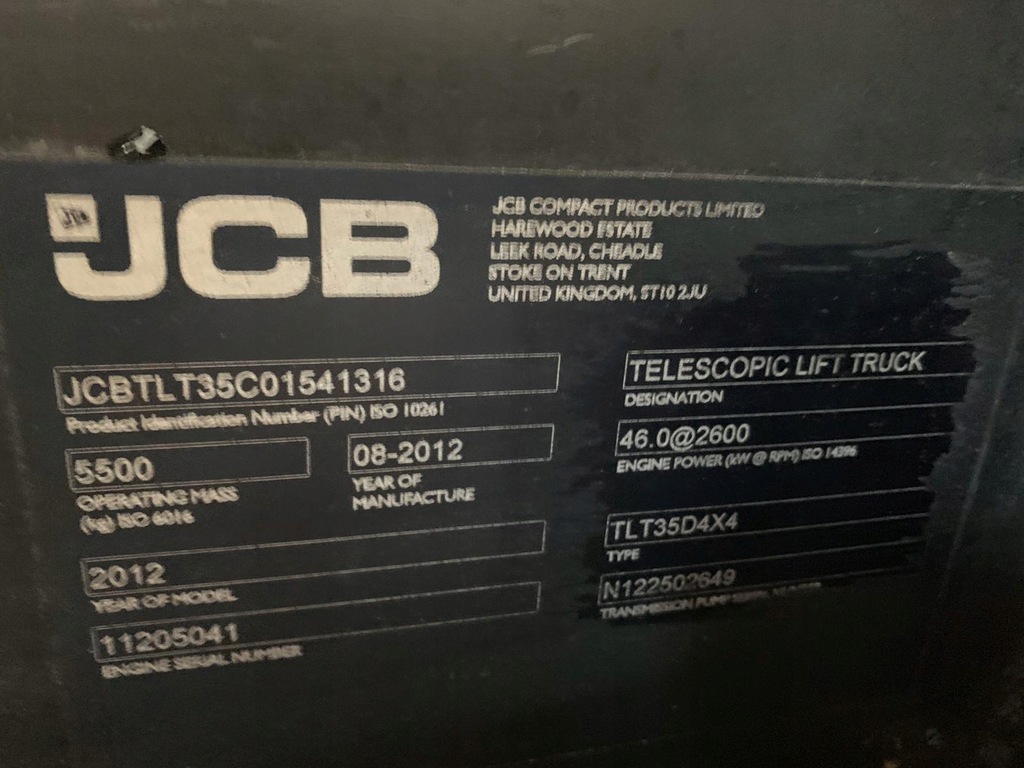 Купить JCB TLT35D, телескопический погрузчик 4х4 типа Manitou: отзывы, фото, характеристики в интерне-магазине Aredi.ru
