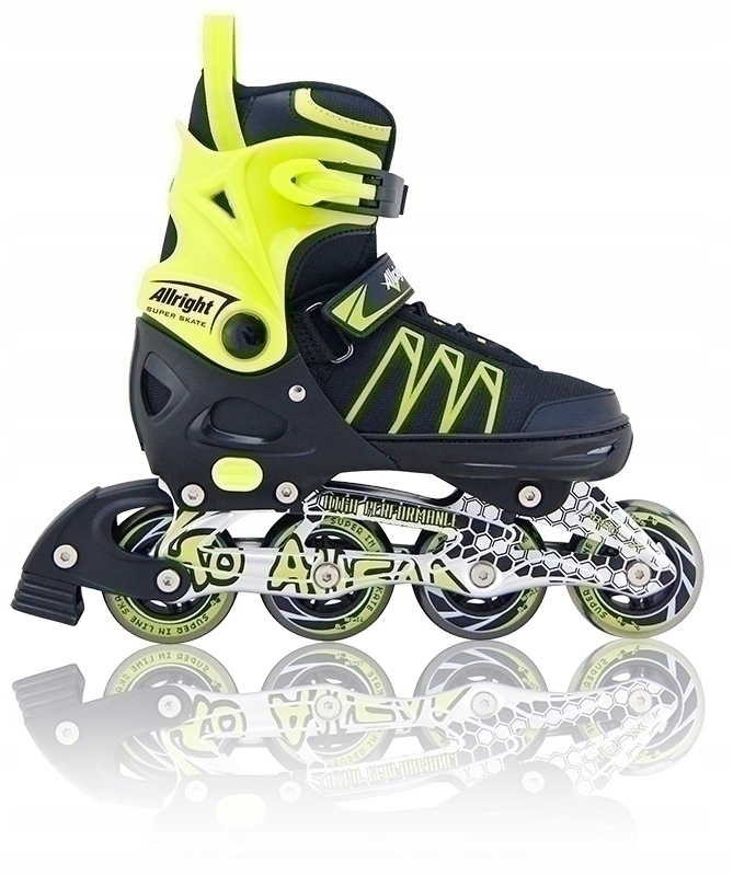 ROLKI ALLRIGHT SUPER SKATE r.37-40 GREEN SK03012