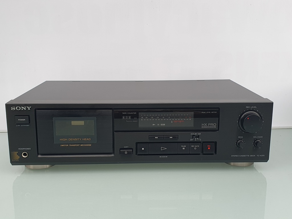 Magnetofon kasetowy Sony TC-K370 czarny