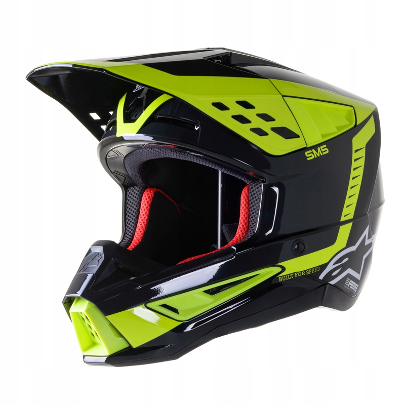 KASK ALPINESTARS S-M5 BLACK/ANTH/YEL S+GRATIS