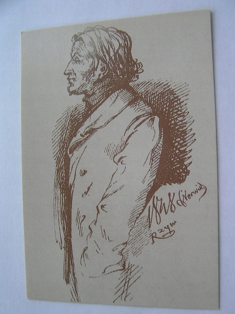 A. MICKIEWICZ PORTRET 1848 Cyprian Kamil Norwid Muzeum Literatury WARSZAWA