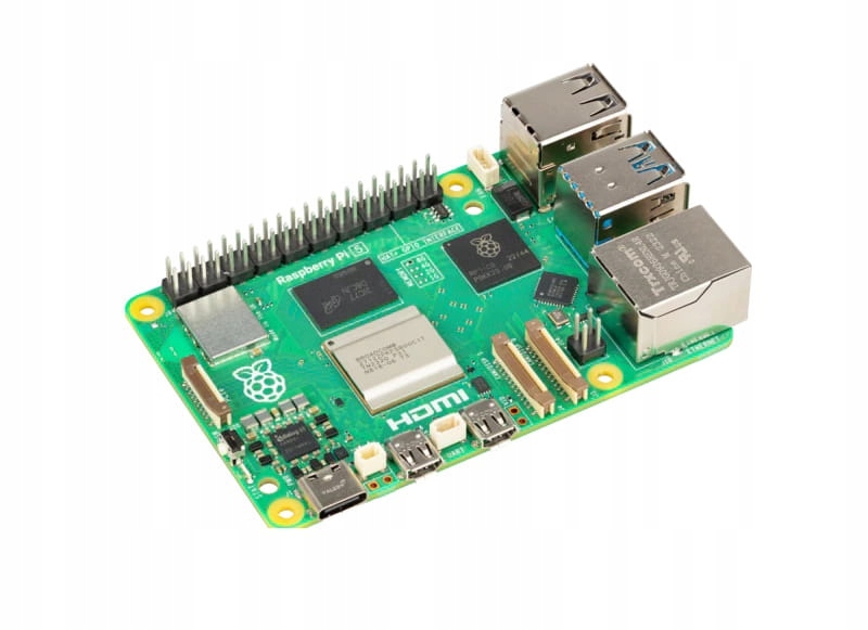 Raspberry Pi 5 4GB RAM WiFi 2.4/5 GHz PCI Express Ethernet 1Gb/s 4x USB