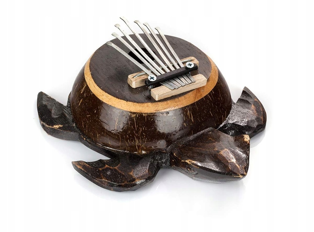 KARIMBA Orientalny INSTRUMENT KALIMBA KOKOSA żółw