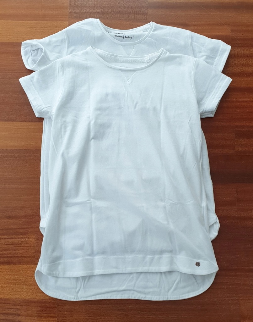 T-shirt Zara roz. 128 - 2 szt.