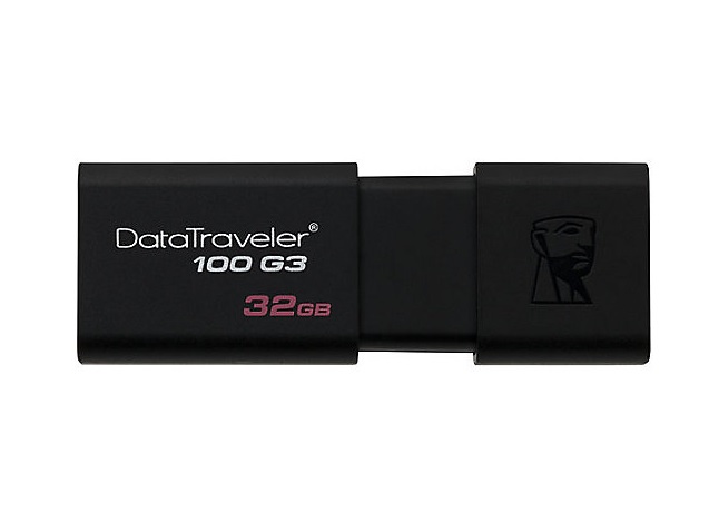 Купить ФЛЕНКЕРНАЯ ПАМЯТЬ KINGSTON DT100 G3 USB 3.0 32 ГБ: отзывы, фото, характеристики в интерне-магазине Aredi.ru