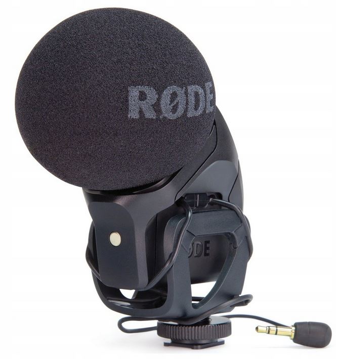 Mikrofon pojemnościowy Rode Stereo VideoMic Pro Rycote