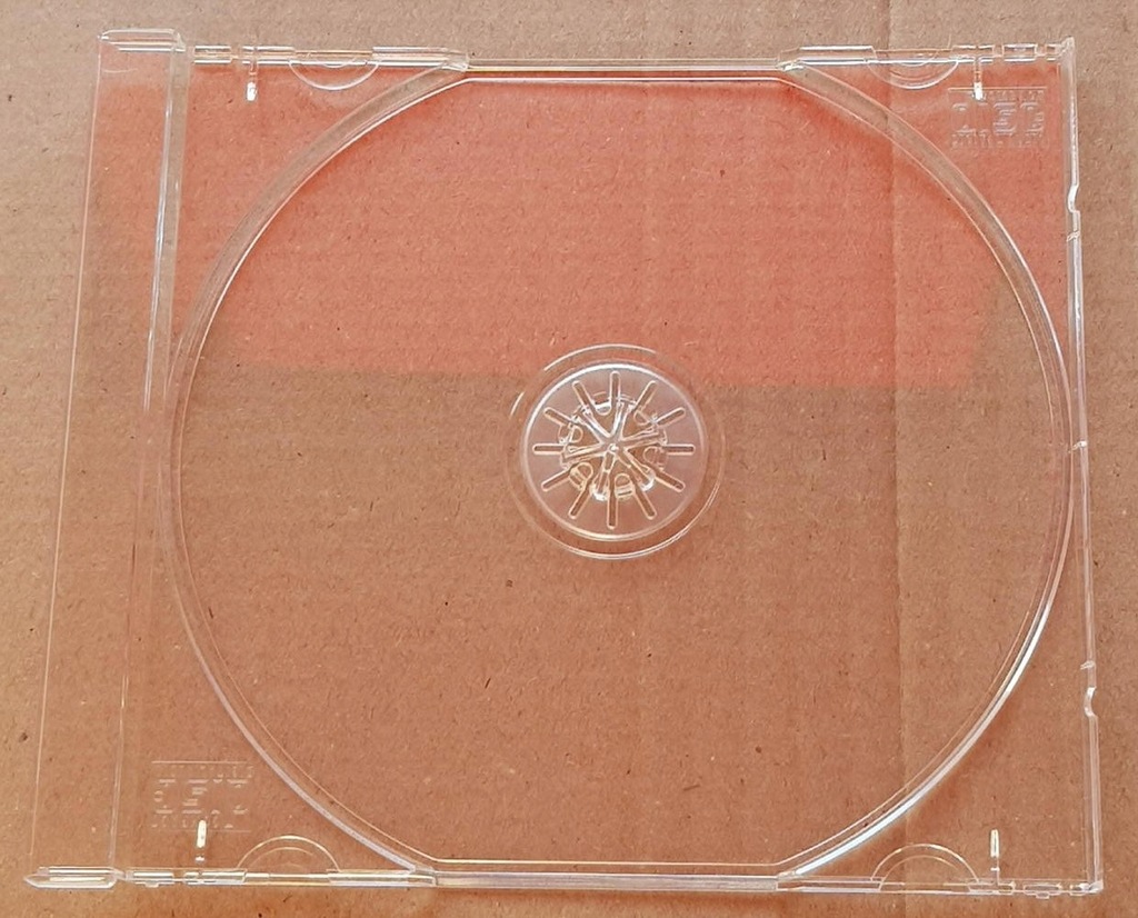 transparent tray do pudełka CD paczka 60szt.