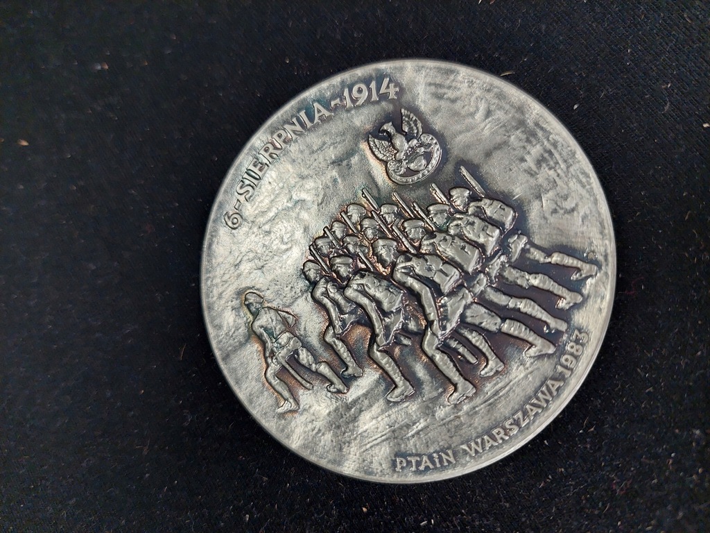 Medal Józef Piłsudski Niepodległość Polski PTAiN