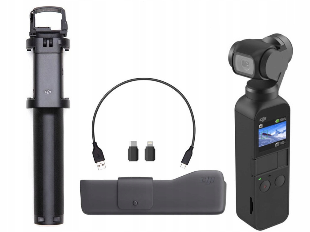 DJI OSMO POCKET GIMBAL Z KAMERĄ 4K + WYSIĘGNIK
