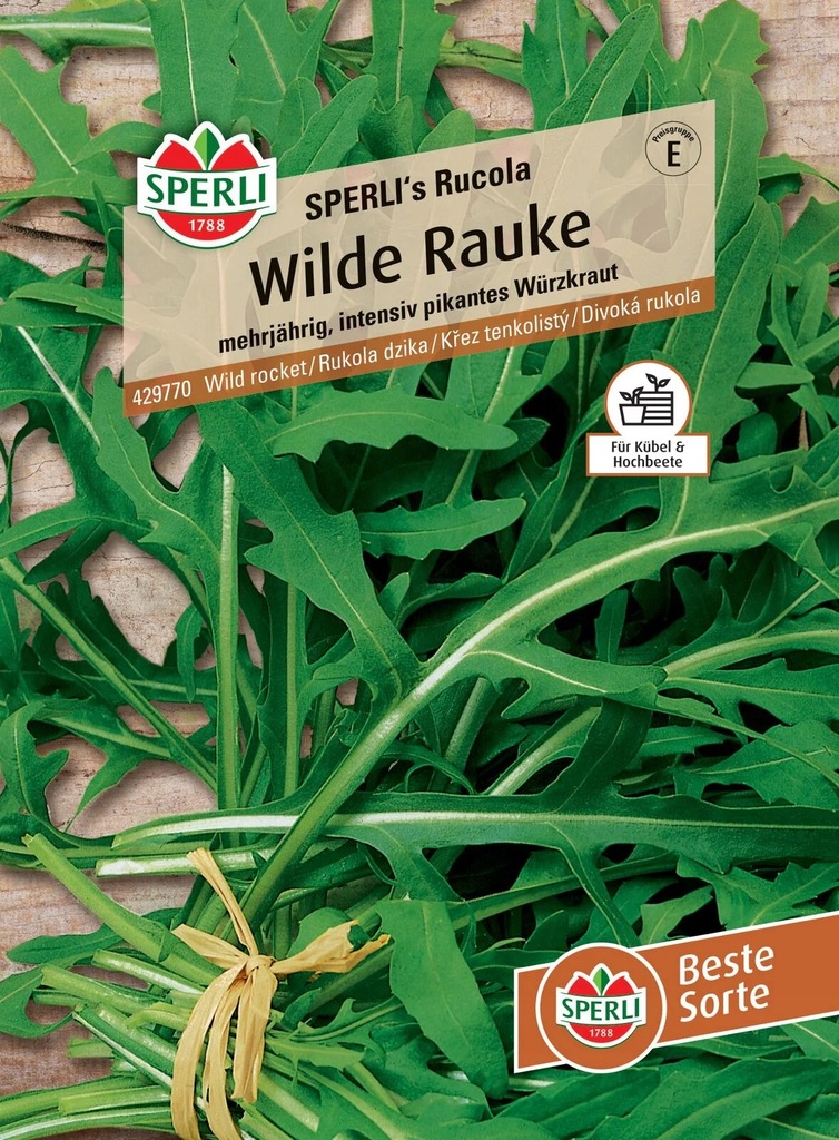 Rukola dzika 'SPERLI's Rucola' PREMIUM Sperli