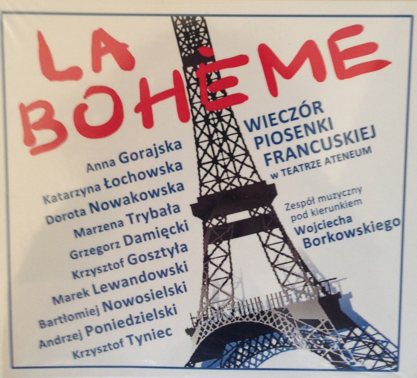 CD z muzyką La Boheme CZD