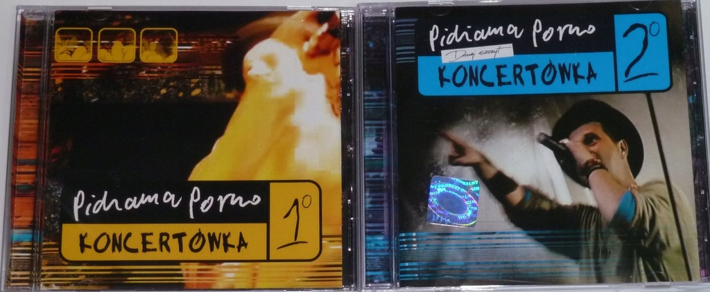 PIDŻAMA PORNO - KONCERTÓWKA 1 2 2CD