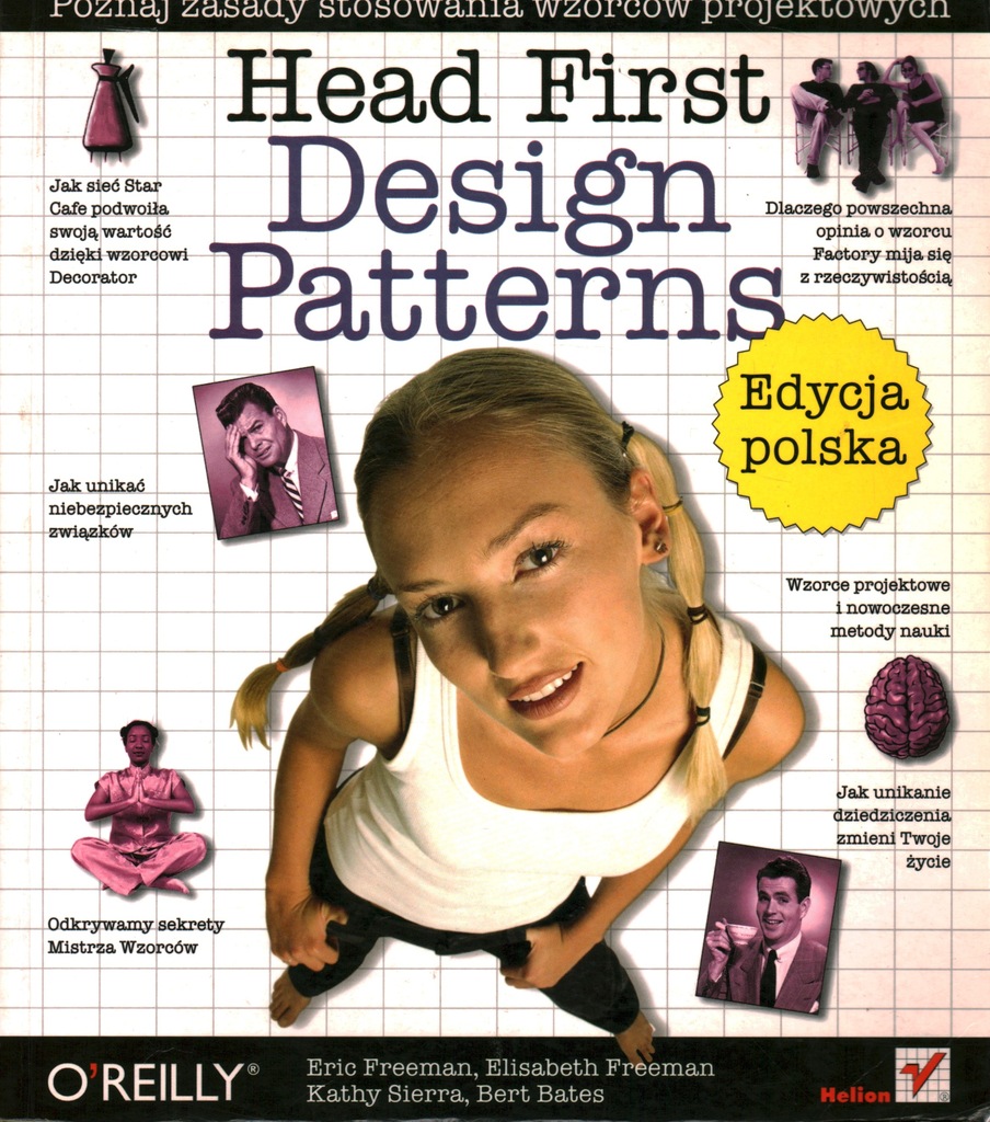 HEAD FIRST DESIGN PATTERNS ERIC FREEMAN 12766785234 oficjalne