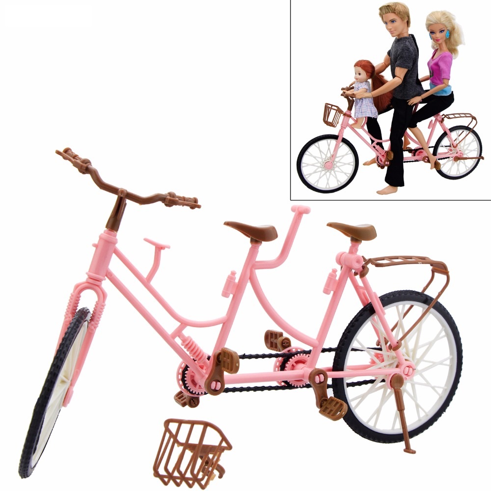 ROWER DLA LALKI BARBIE TANDEM Wycieczkowy Zabawka