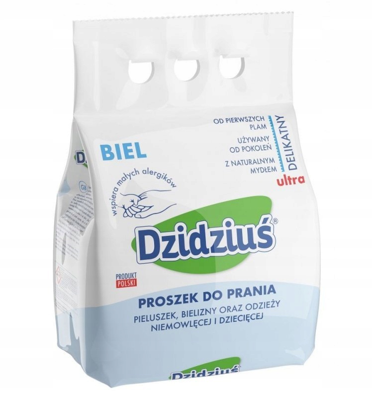 Dzidziuś Proszek do prania pieluszek, bielizny, od