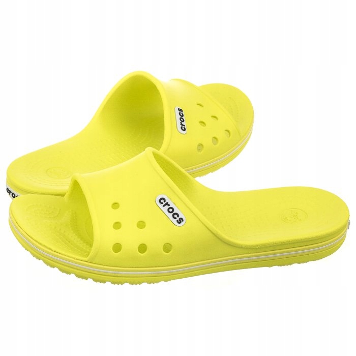 Klapki Crocs Crocband II Tennis 204108 Zielone