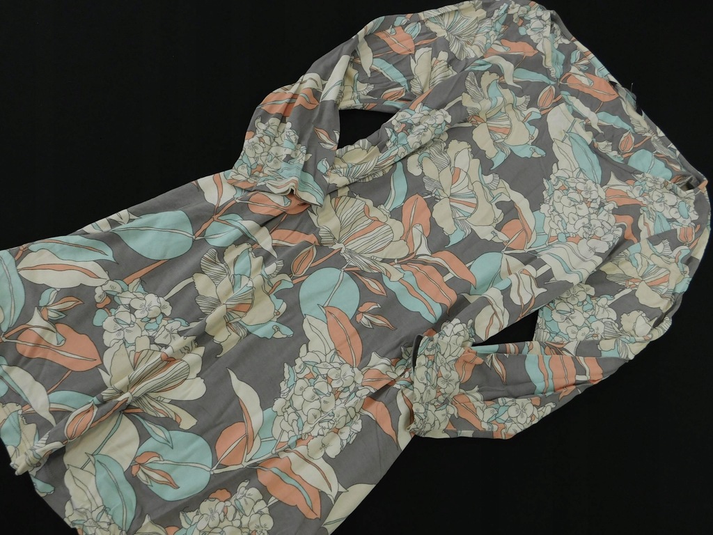 0903e109 M&S bluzka WZORZYSTA kolorowa XL