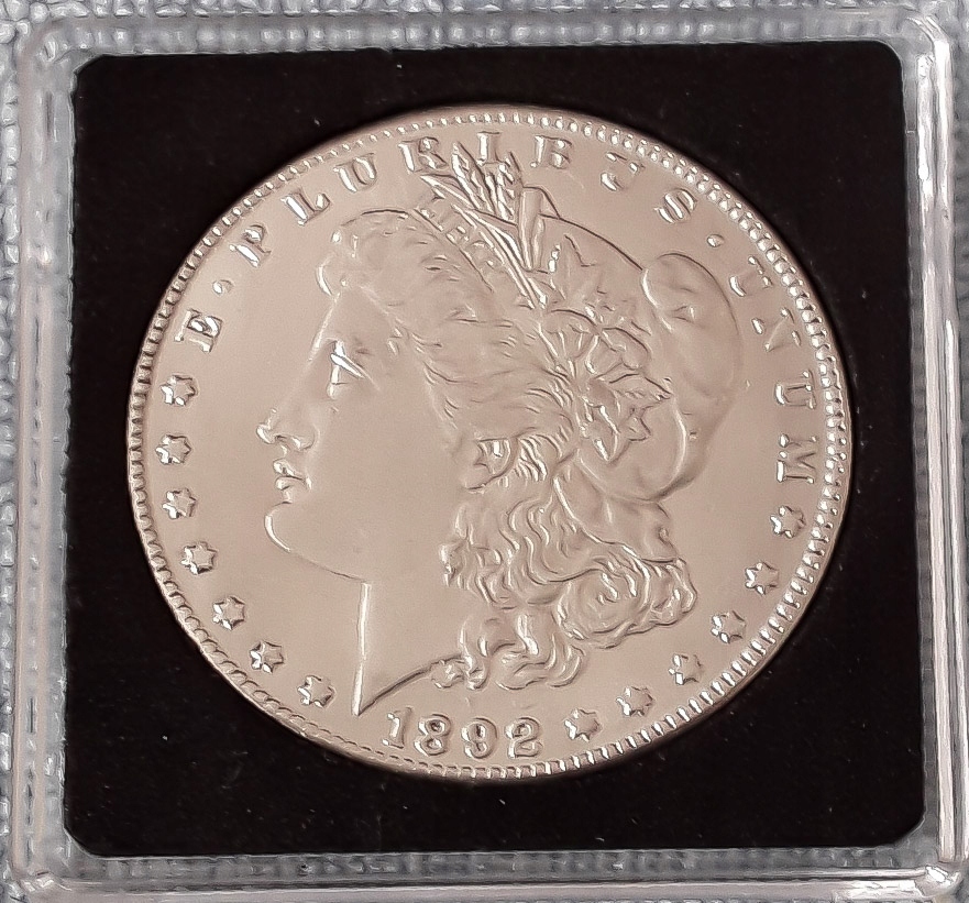 1892 Srebrny Dolar Morgana CC replika