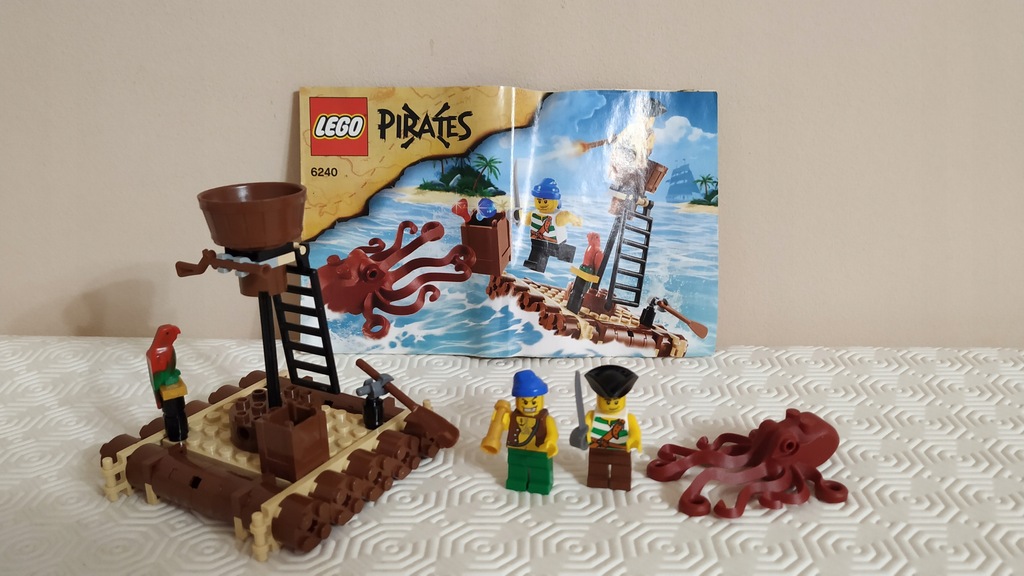 Lego Pirates 6240 Kraken Attackin' KOMPLET