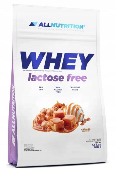 BIAŁKO BEZ LAKTOZY 700g LACTOSE FREE KARMEL