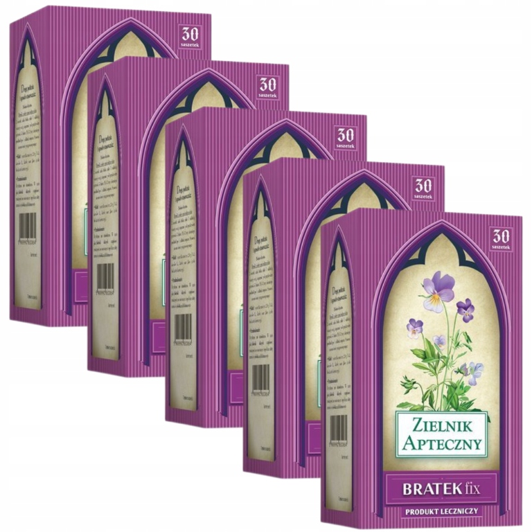 Bratek Fix 30 torebek na układ moczowy stany zapalne trądzik młodzieńczy