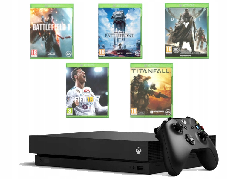 Купить КОНСОЛЬ XBOX ONE X 1 ТБ + 5 ИГР + ПЛАН – В КОМПЛЕКТЕ: отзывы, фото, характеристики в интерне-магазине Aredi.ru