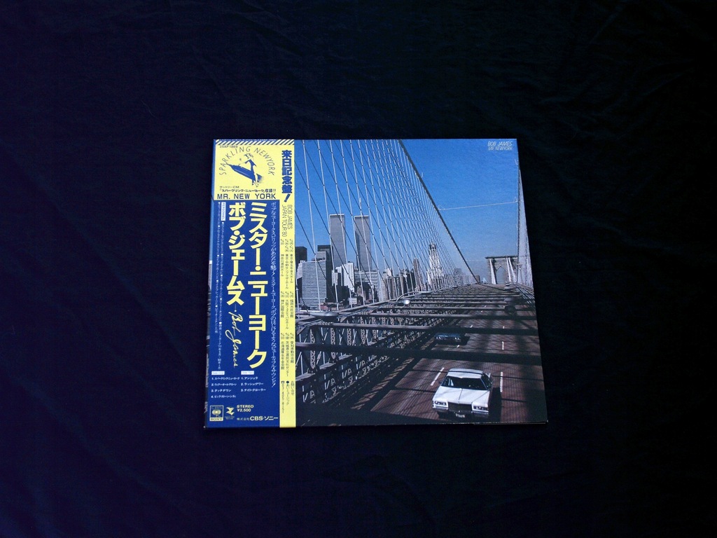 BOB JAMES Mr. New York JAPAN Obi NM LP Winyl