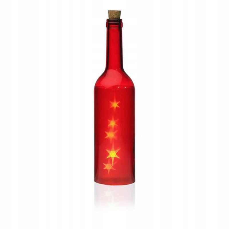 LED Bottle Versa Cosmo Red Crystal 73 x 28 x 73 cm