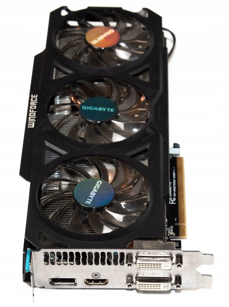 AMD Radeon R9 270X Gigabyte 2GB 256bit HDMI DVI DP GV-R927XOC-2GD