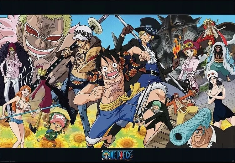 Plakat One Piece - Dressrosa Obraz Poster