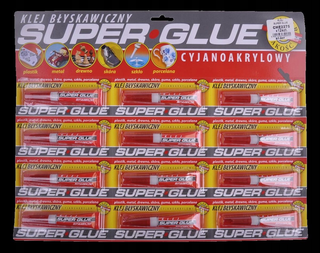 Klej uniwersalny Super Glue