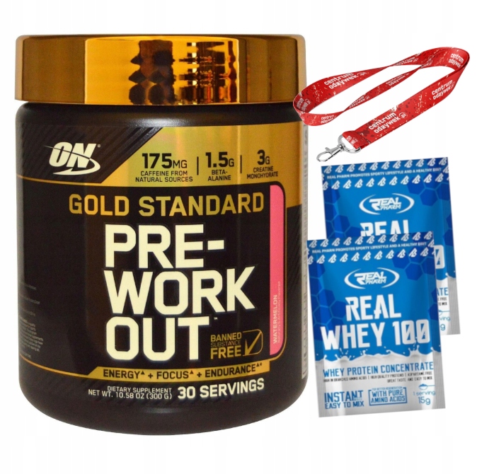 Optimum Gold Standard Pre Workout 330g + GRATIS !