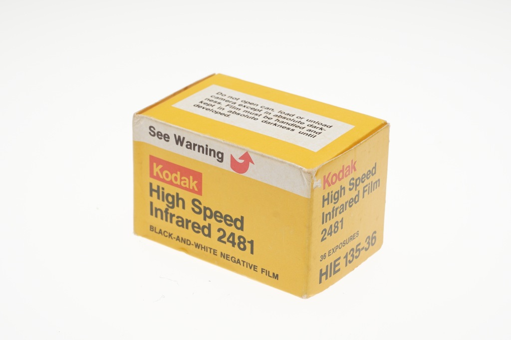 Kodak High Speed Infrared 2481 135/36
