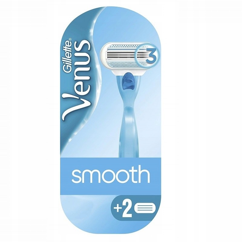 Venus Smooth maszynka do golenia + wymienne ostrza 2szt. Gillette