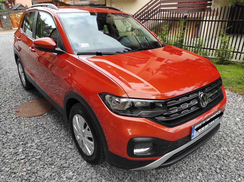 VW T-CROSS 1.0 FV23% Jak nowy 28tys przebiegu !!!