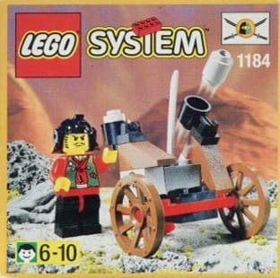 LEGO 1184 Cart [Ninja] z instrukcją | powóz katapulta Ninjago