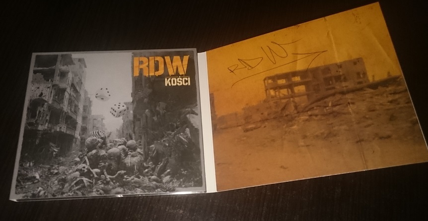 Płyta  RDW Kości z autografem