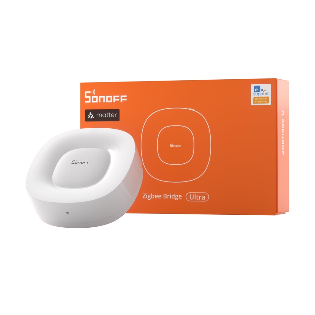 Sonoff ZBBridge-U Zigbee Bridge Ultra Bramka Matter Ethernet WiFi